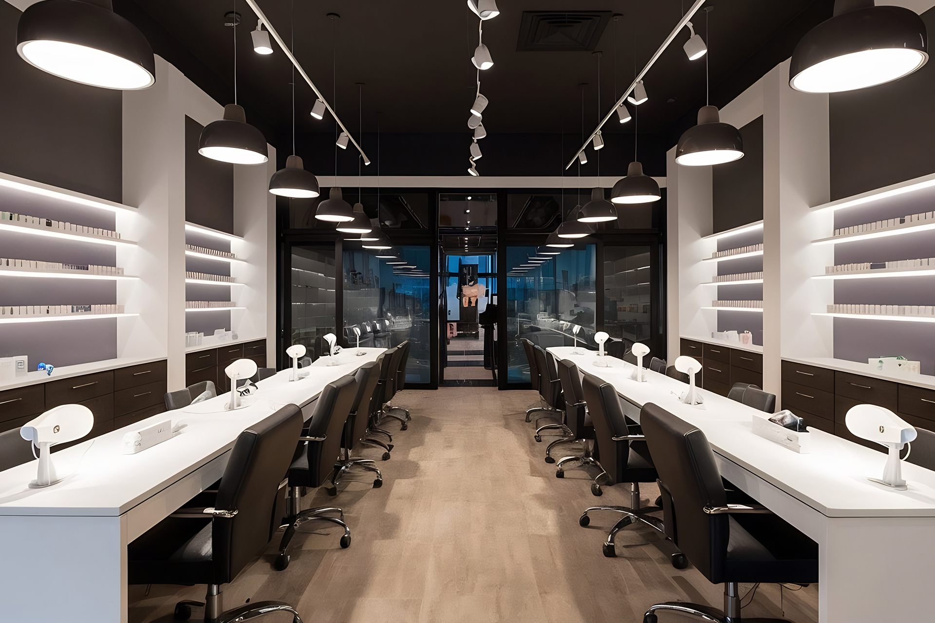 Luxury salon interior slide 3 placeholder